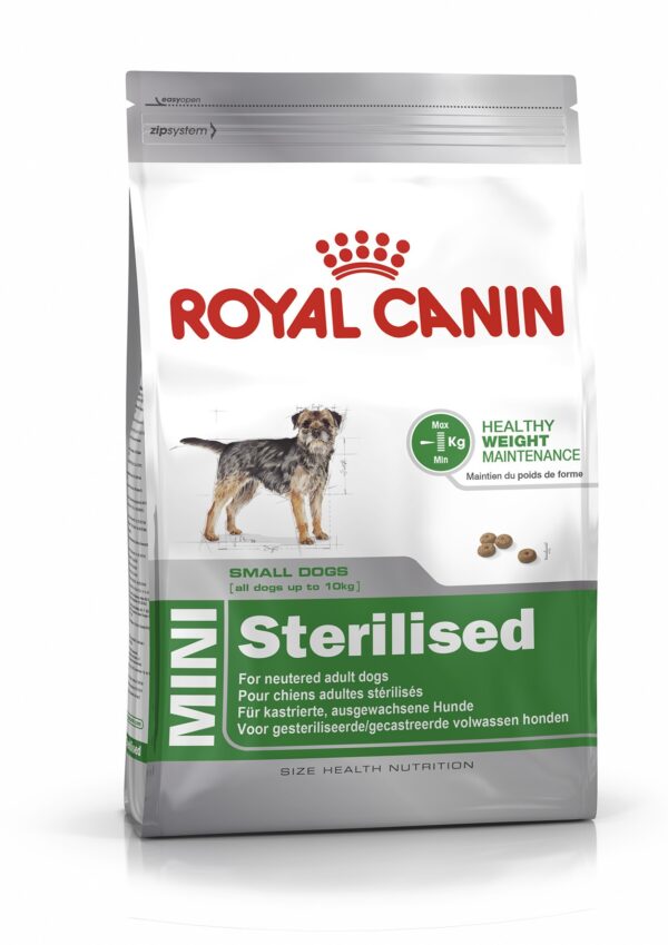 ROYAL CANIN MINI STERILISED 8 KG - Alimentação para cães - Royal Canin