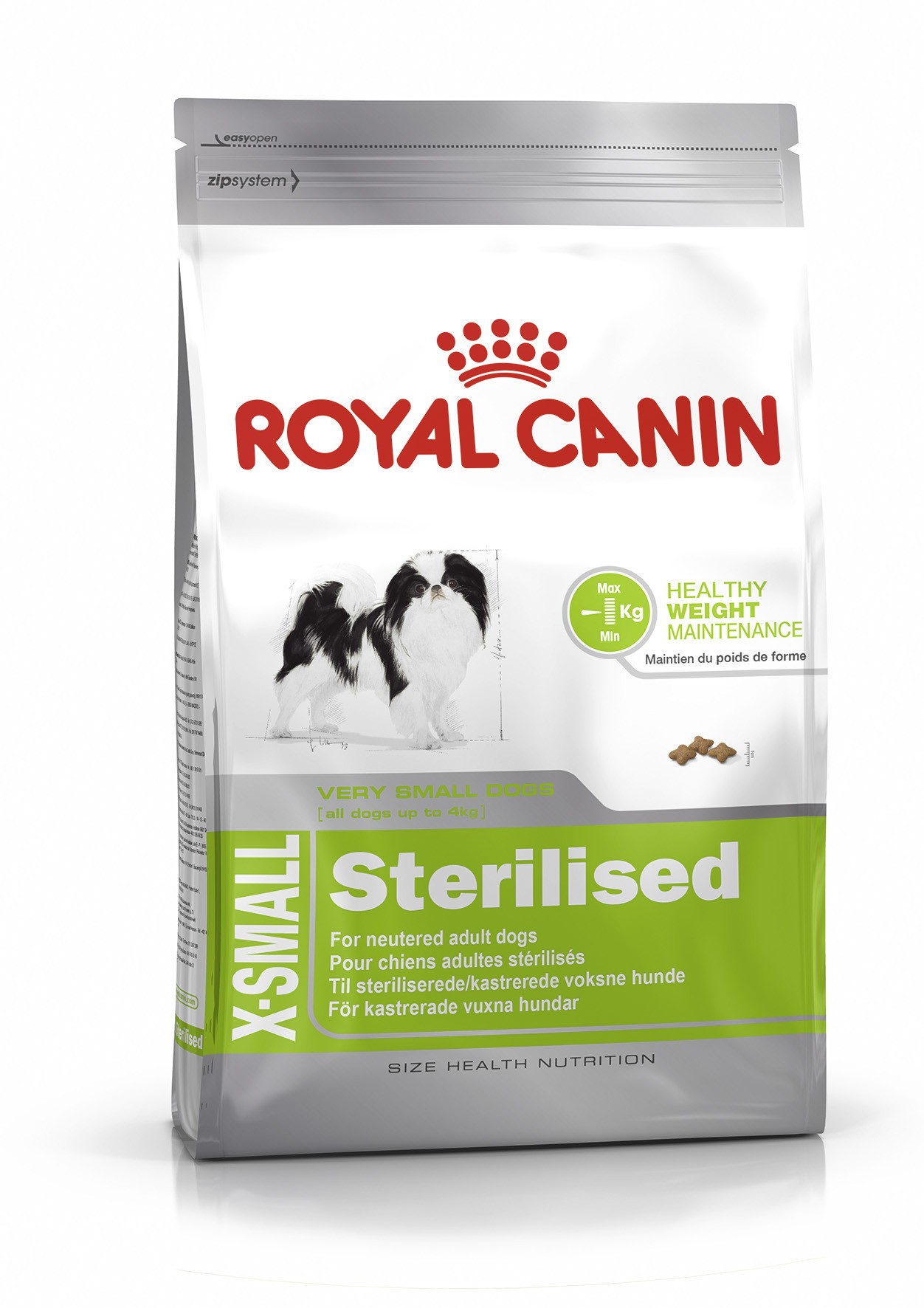 ROYAL CANIN X-SMALL STERILISED 1.5 KG ROYAL CANIN X-SMALL STERILISED 1.5 KG - Alimentação para cães - Royal Canin