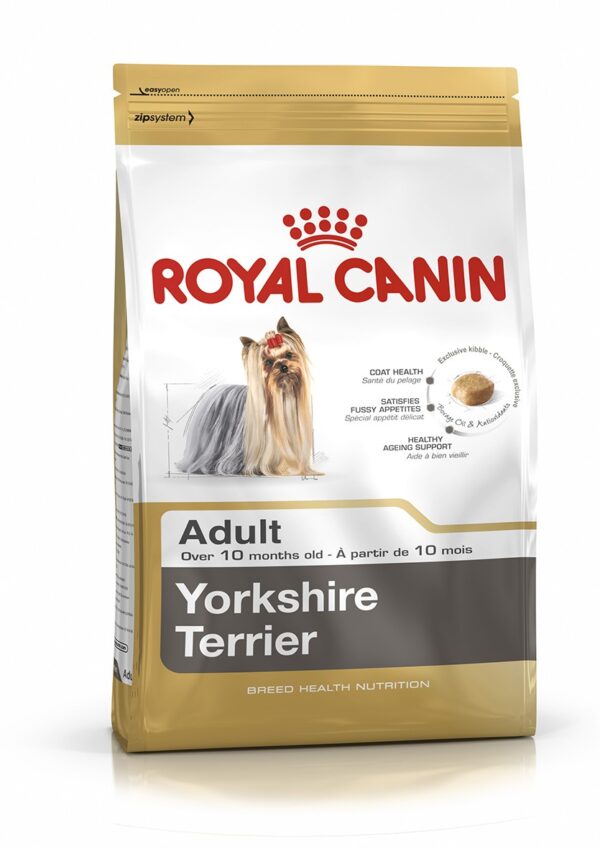 ROYAL CANIN YORKSHIRE TERRIER ADULT 3 KG - Alimentação para cães - Royal Canin