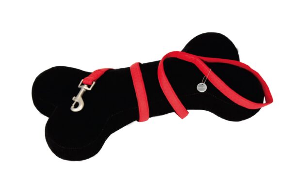 TRELA MYLORD VERMELHO 120*15 MM - Acessórios para cão - Trelas cabedal para cão