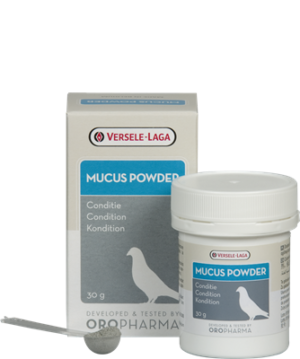 OROPHARMA MUCUS POWDER 30 GR - Oropharma - Versele - Laga - Tratamentos para Pombos