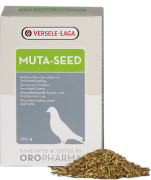 OROPHARMA MUTA SEED 300 GR - Oropharma - Versele - Laga - Tratamentos para Pombos