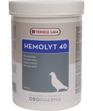 OROPHARMA HEMOLYT 40 250 GR - Oropharma - Versele - Laga - Tratamentos para Pombos