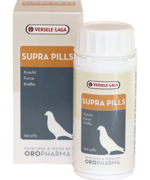 OROPHARMA SUPRA PILLS 256 PILS - Oropharma - Versele - Laga - Tratamentos para Pombos
