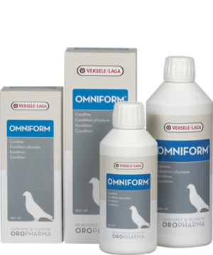 OROPHARMA OMNIFORM 250 ML - Oropharma - Versele - Laga - Tratamentos para Pombos