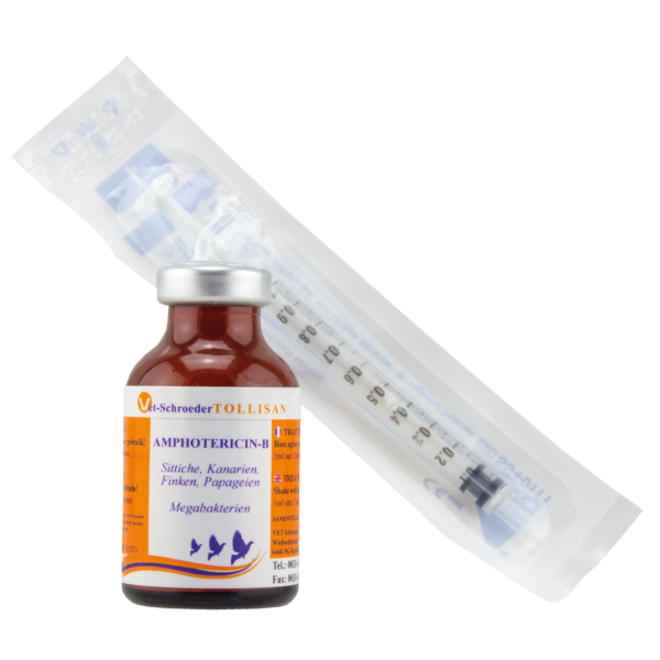 TOLLISAN AMPHOTERICIM -B 20 ML - Produtos para pombos - Vet-Schroeder + Tollisan
