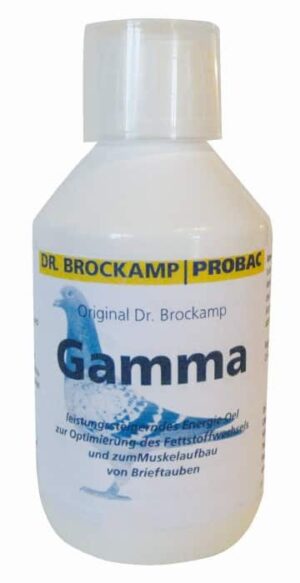 DR BROCKAMP GAMMA 250 ML - Dr. Brockamp - Tratamentos para Pombos