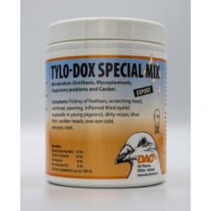 DAC TYLO-DOX SPECIAL MIX 100 GR - Dac Pharma - Tratamentos para Pombos