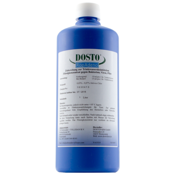 TOLLISAN DOSTO ROPADENO 1 LT - Produtos para pombos - Vet-Schroeder + Tollisan