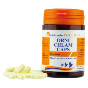 TOLLISAN ORNI-CHLAM 30 CP - Produtos para pombos - Vet-Schroeder + Tollisan