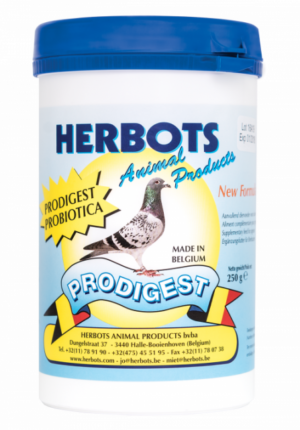 HERBOTS PRODIGEST 250 GR - Herbots - Tratamentos para Pombos