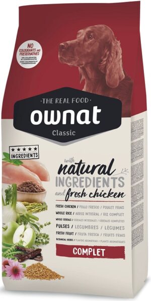 Ownat Classic Complet - Alimentação para cães - Produtos para cão